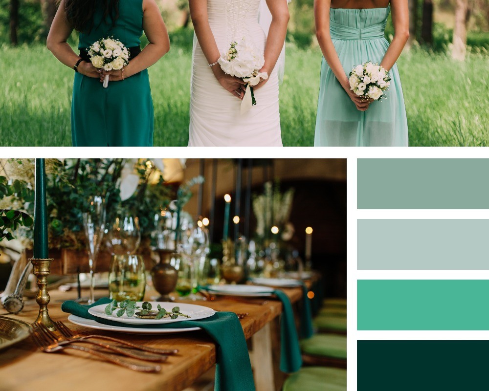 The hottest colour trends for weddings in 2020 - Co-Ordination