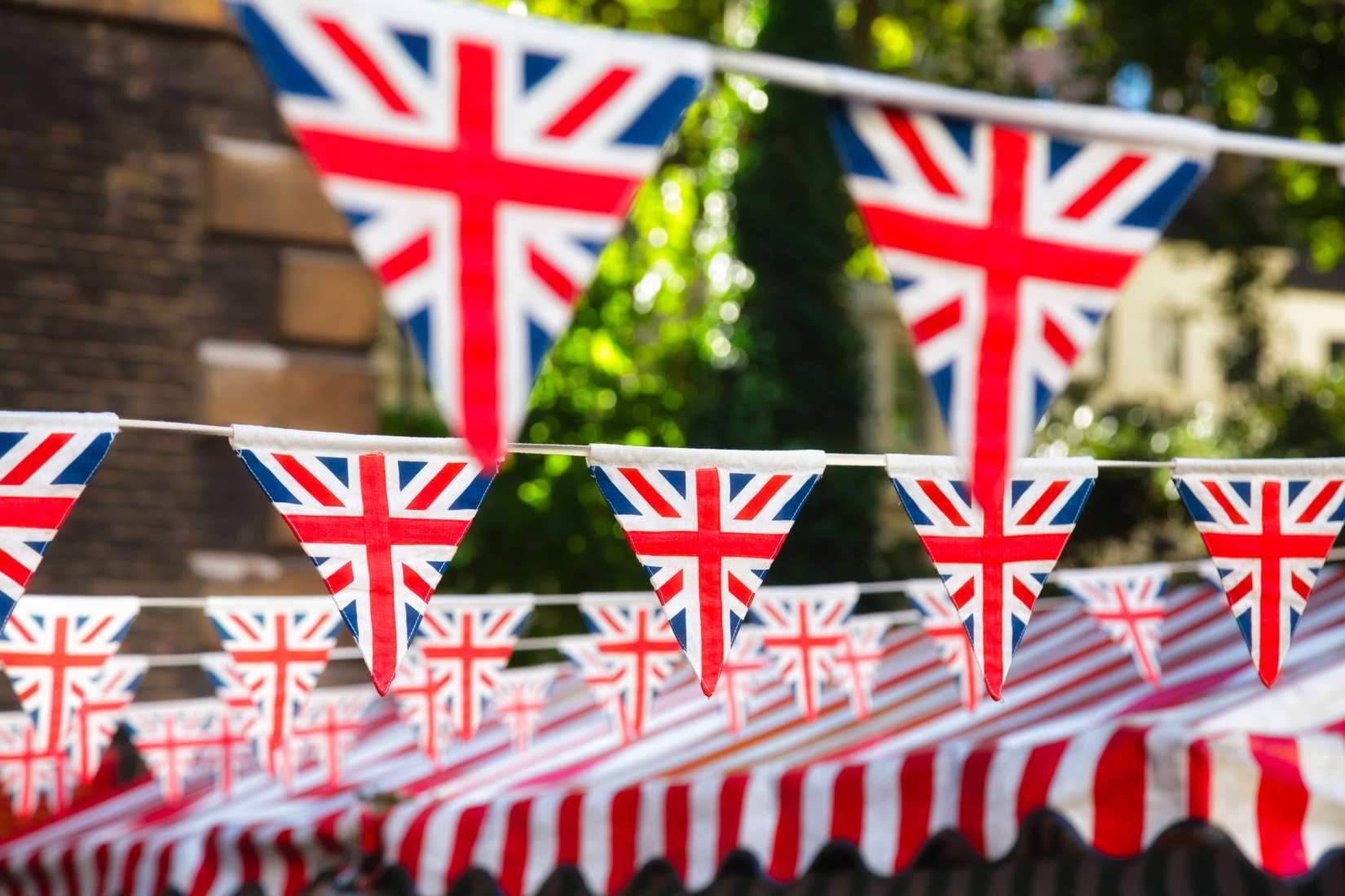 Decor for a Jubilee street party or garden party