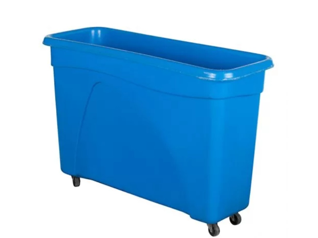 Bottle cooling bin for event catering